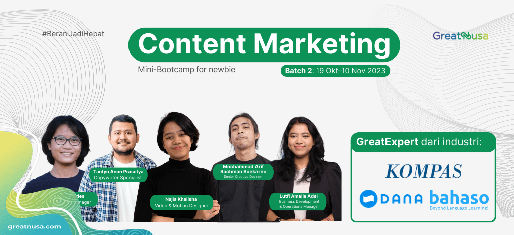 Content Marketing Mini-Bootcamp​: Batch 2